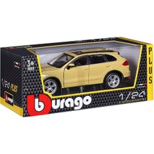 Bburago 1:24 Porsche Cayenne Turbo Plus Sarı Model Araba