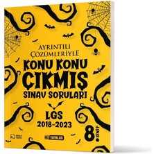 Hız Yayınları 8. Sınıf Konu Konu Çıkmış Sınav Soruları Ayrıntılı Çözümleriyle 312 Sayfa