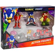 Sonic Prime Deluxe Aksiyon Figürleri 6'lı Set SON6070