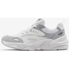 Skechers Bobs Bamina Kadın Beyaz/Gri Sneakers 117363 Owgr