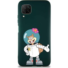 PrintiFy Huawei P40 Lite Soft Premier Kapak Sandy Tasarımlı Silikon Kılıf - Yeşil