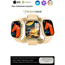 Prestij Shop Watch 9 Pro Süper Amoled Ekranlı Yapay Zeka Özellikli Akıllı Saat