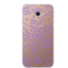 PrintiFy Samsung Galaxy J4 Plus Kamera Korumalı Kapak Nostalji Desen Tasarımlı Şeffaf Kılıf