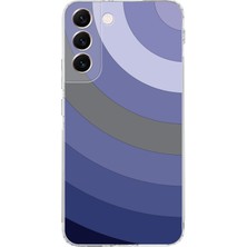 PrintiFy Samsung Galaxy S22 Plus Kamera Korumalı Kapak Renk Cümbüşü Tasarımlı Şeffaf Kılıf