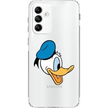 PrintiFy Samsung Galaxy A05S Kamera Korumalı Kapak Donald Duck Tasarımlı Şeffaf Kılıf