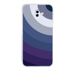 PrintiFy Samsung Galaxy J6 Plus Kamera Korumalı Kapak Renk Cümbüşü Tasarımlı Şeffaf Kılıf