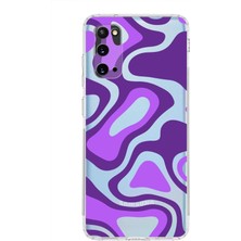 PrintiFy Samsung Galaxy S20 Kamera Korumalı Kapak Renkli Desen Tasarımlı Şeffaf Kılıf