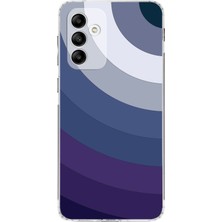 PrintiFy Samsung Galaxy M13 Kamera Korumalı Kapak Renk Cümbüşü Tasarımlı Şeffaf Kılıf