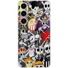 PrintiFy Samsung Galaxy S24 Plus Kamera Korumalı Kapak Anime Tasarımlı Şeffaf Kılıf