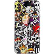 PrintiFy Samsung Galaxy A50 Kamera Korumalı Kapak Anime Tasarımlı Şeffaf Kılıf