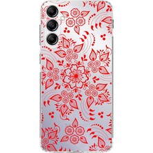 PrintiFy Samsung Galaxy A14 Kamera Korumalı Kapak Nostalji Desen Tasarımlı Şeffaf Kılıf