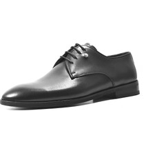 Onlo Ayakkabı 255  Deri Siyah Bağlı Klasik Erkek Ayakkabı