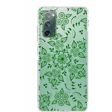 PrintiFy Samsung Galaxy S20 Fe Kamera Korumalı Kapak Nostalji Desen Tasarımlı Şeffaf Kılıf