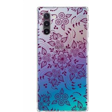 PrintiFy Samsung Galaxy Note 10 Kamera Korumalı Kapak Nostalji Desen Tasarımlı Şeffaf Kılıf