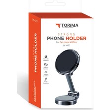 Torima JX-027 Ayarlanabilir Portatif Telefon Tutucu Masaüstü Telefon Standı Siyah