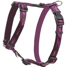 Rogz Alpinist Tuig Dokuma Köpek Göğüs Tasması Mor Small 1.1X23-37 cm