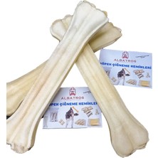 Albatros Store 27 cm Jumbo Mega Büyük Boy Köpek Çiğneme Kemirme Kemiği 1 Adet Vakumlu  Özel AMBALAJDA~176-185 gr