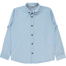 Civil Boys Erkek Çocuk Gömlek 10-13 Yaş Mavi