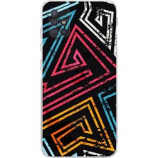 Printify Samsung Galaxy A51 Kamera Korumalı Kapak Eskitme Tasarımlı Şeffaf Kılıf