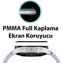 Polham Samsung Galaxy Watch 6 40MM Ful Kaplama Ultra Dayanıklı Akıllı Saat Koruyucu, Parmak Izi Bırakmaz