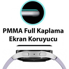 Polham Samsung Galaxy Watch 6 43MM Ful Kaplama Ultra Dayanıklı Akıllı Saat Koruyucu, Parmak Izi Bırakmaz