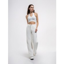 Loft Wide Leg Regular Fit Kadın Pantolon
