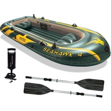 Xtoys Intex 68351 Seahawk 4 Bot Set 351X145X48 Cm. (Kürek ve Pompa)