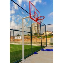 adelinspor Standart Basketbol Potası Yaylı Çember 105*180 12 mm Akrilik Cam Panya