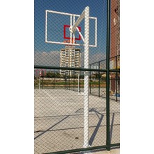 adelinspor Standart Basketbol Potası Yaylı Çember 105*180 12 mm Akrilik Cam Panya