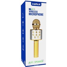 Sunix Bluetooth Kareoke Mikrofon Siyah Mcf-10