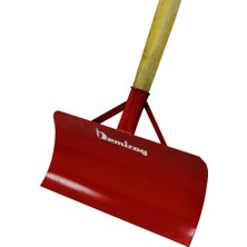 Demiray 2 mm Saç Metal Kar Tezek Küreme Gelberisi Kar Küreği (Sapsız)