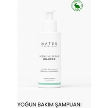 Matsu Intensive Repair Yıpranmış Saçlar Için Yoğun Bakım Şampuanı 100 ml Seyahat Boy