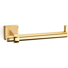 Line Tuvalet Kağıtlığı Gold Kaplama