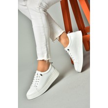 Fox Shoes P555305003 Beyaz  Deri Spor Ayakkabı Sneakers