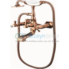 Parlak Bakır Banyo Bataryası 104511s