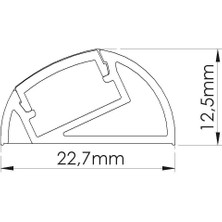 Dizaynaks Dokunmatik Yüzey LED Aydınlatma 60 cm