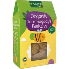 Wefood Kids Organik Tam Buğdaylı Bisküvi 55 gr