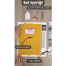 Movas Sanat Kedinin Eşsiz Değişimi | Elmas Mozaik Tablo | Mozaik Puzzle  | 45x60 | E20202193M