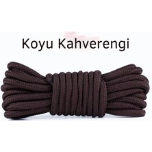 Mawrond 2 ÇİFT- 120 cm , Koyu Kahvrengi, Sağlam, Fitilli, Çift Katmanlı, Ekstra Dayanıklı Bağcık, Bot Bağcığı