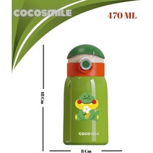 Vagonlife Cocosmile Pipetli Çelik Termos - 470 Ml. (Klıflı /askılı)