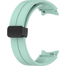 34center Samsung Galaxy Uyumlu Watch 6 Serisi 44 mm Magnet Tokalı Silikon Kordon