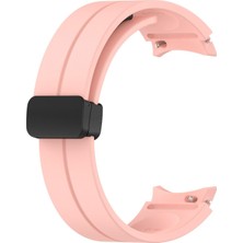34center Samsung Galaxy Uyumlu Watch 6 Serisi Classic 43 mm Magnet Tokalı Silikon Kordon