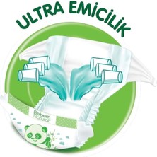 Bebem Natural Bebek Bezi Ultra Fırsat Paketi 5 Beden 80X2 160 Adet