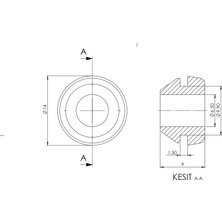 Avansan GH-106 6,5 mm Kablo Geçit Lastiği (10ADET)