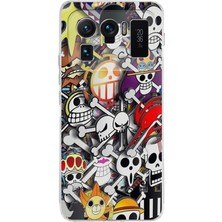 PrintiFy Xiaomi Mi 11 Ultra Uyumlu Kamera Korumalı Kapak Anime Tasarımlı Şeffaf Silikon Kılıf