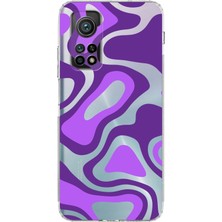 PrintiFy Xiaomi Mi 10T Pro Kamera Korumalı Kapak Renkli Desen Tasarımlı Şeffaf Kılıf