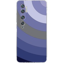 PrintiFy Xiaomi Poco X3 Kamera Korumalı Kapak Renk Cümbüşü Tasarımlı Şeffaf Kılıf