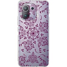 PrintiFy Xiaomi Mi 11 Pro Kamera Korumalı Kapak Nostalji Desen Tasarımlı Şeffaf Kılıf