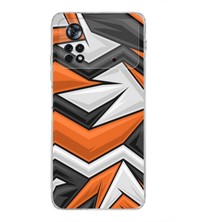 PrintiFy Xiaomi Poco X4 Pro Kamera Korumalı Kapak Grafiti Tasarımlı Şeffaf Kılıf