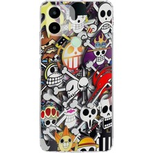 PrintiFy Redmi A2 Plus Kamera Korumalı Kapak Anime Tasarımlı Şeffaf Silikon